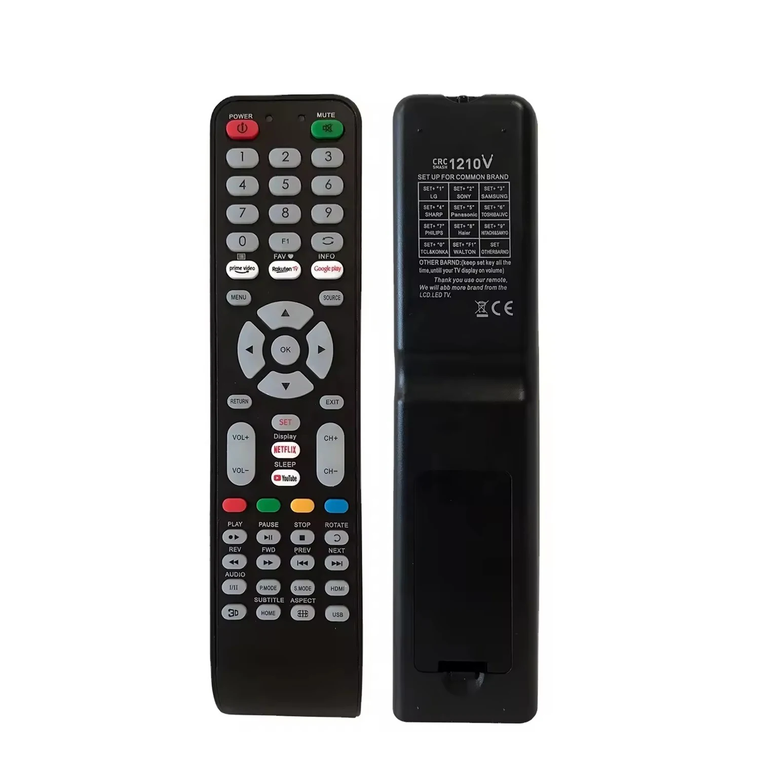 Universal Smart TV Remote Control For OLEVIA SONIC SUNN Mitsun ORIENT SKYWORT VISION HANNIBAL ASANO NOBEL NOVA SONIC Myone