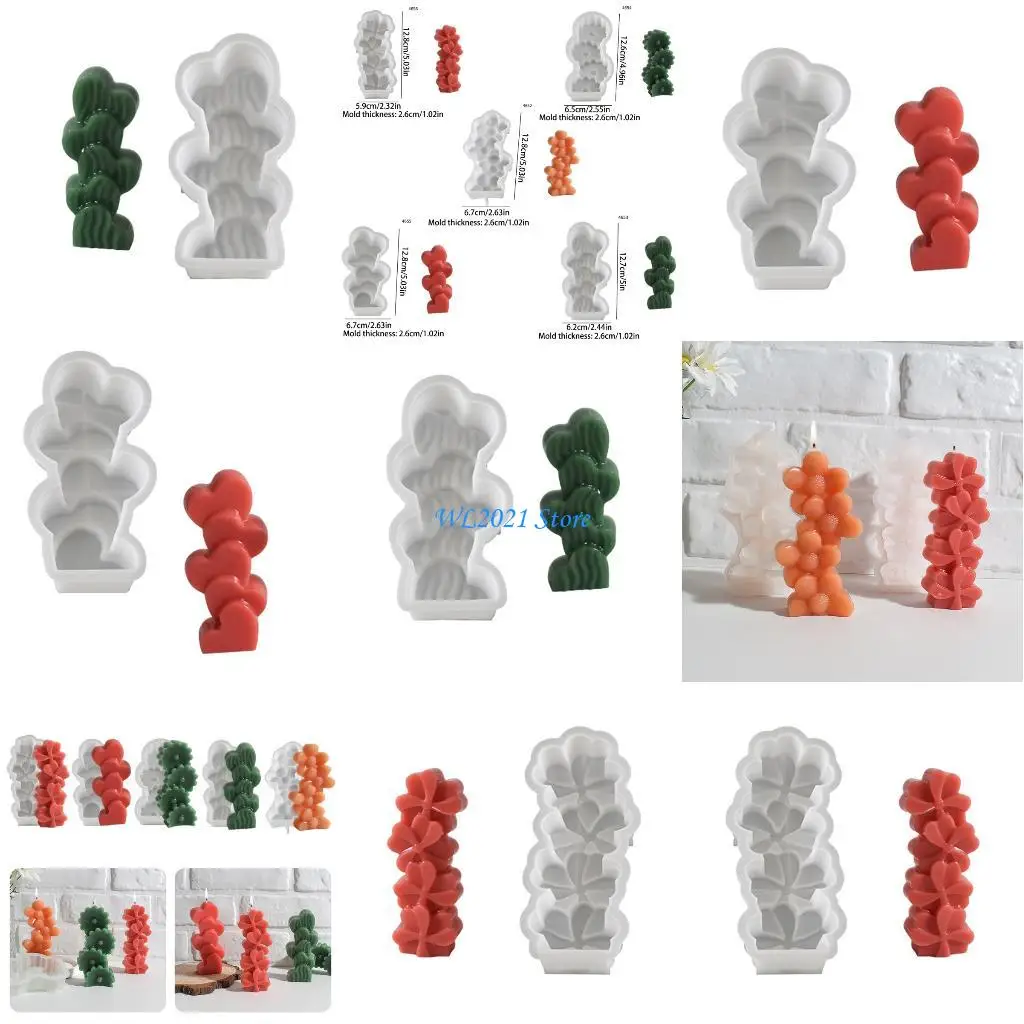 

G5GC Easy Demold Silicone Heart Mold For Beginners And Experts