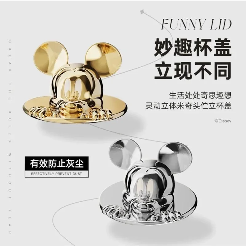 Disney dessin animé 100e anniversaire Mickey Mouse figurines tasse à boire Minnie tasses en céramique poignée de lait tasse à café