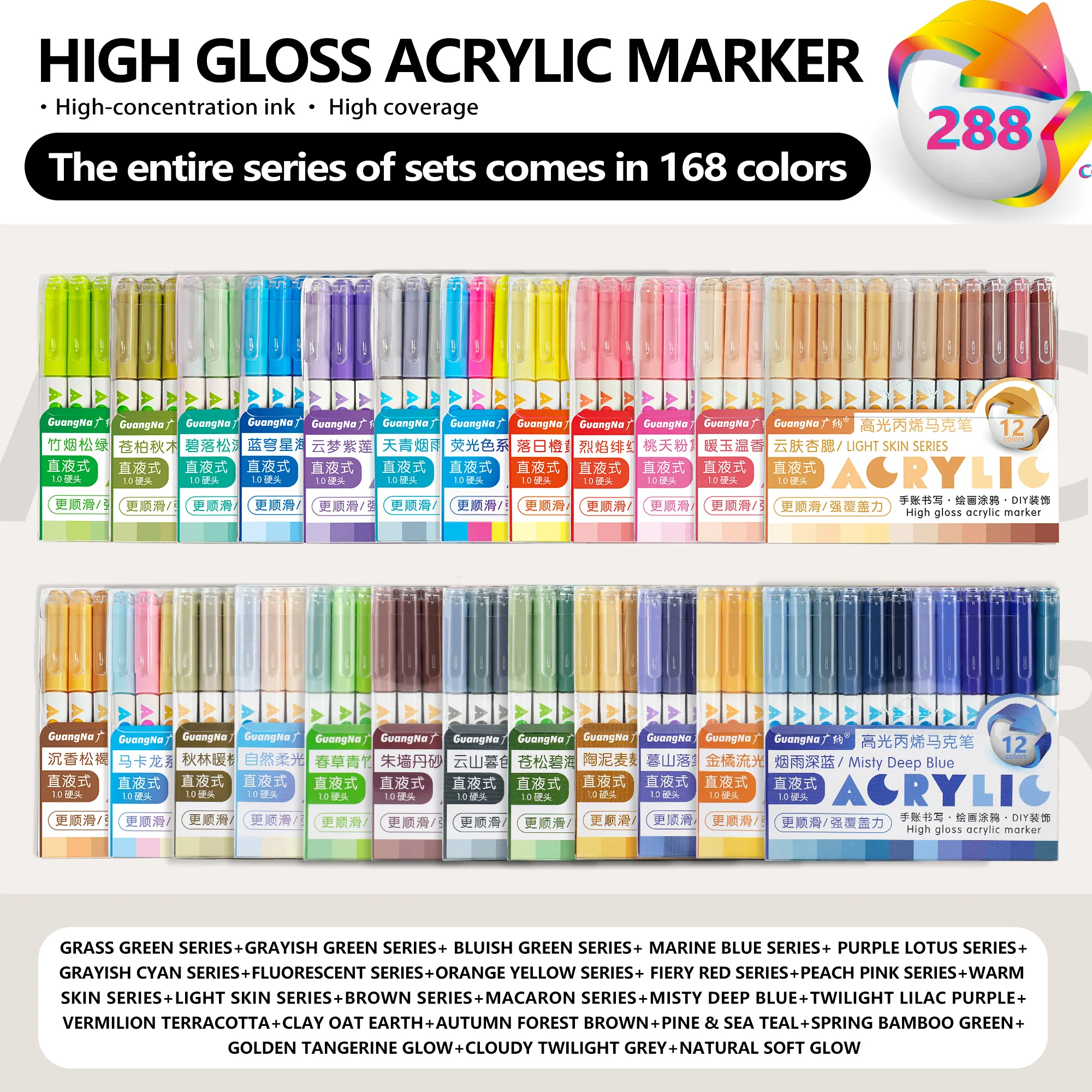 Guangna Marker Pen Set with 28 - Copic Marker Sketch 评论和价格