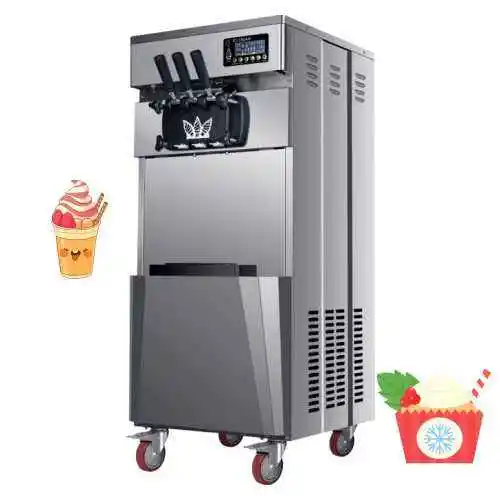Commercial Use Soft Serve Ice Cream Making Machine Gelato Ice Cream Machine Maker
