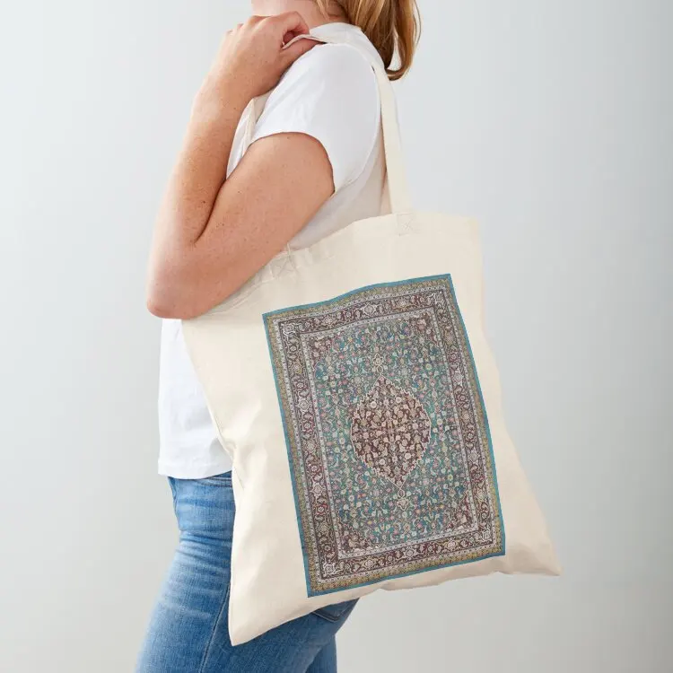 

Antique Agra North India Carpet Print Tote Bag bags woman 2025 Cloth bags hand bag ladies woman shopping bag