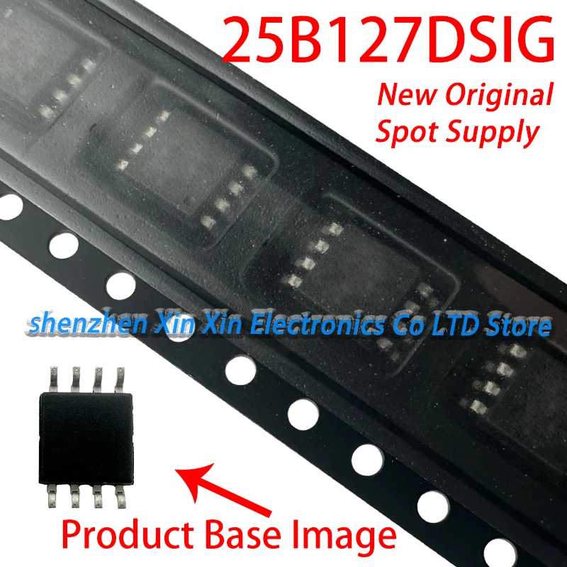 (2-10pcs) GD25B127DSIGR GD25B127DSIG 25B127DSIG GD25B127 SOP-8