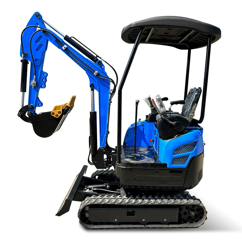 Customized CE EPA 1600 kg mini digger machine  1.5ton 1.6ton hydraulic mini excavators