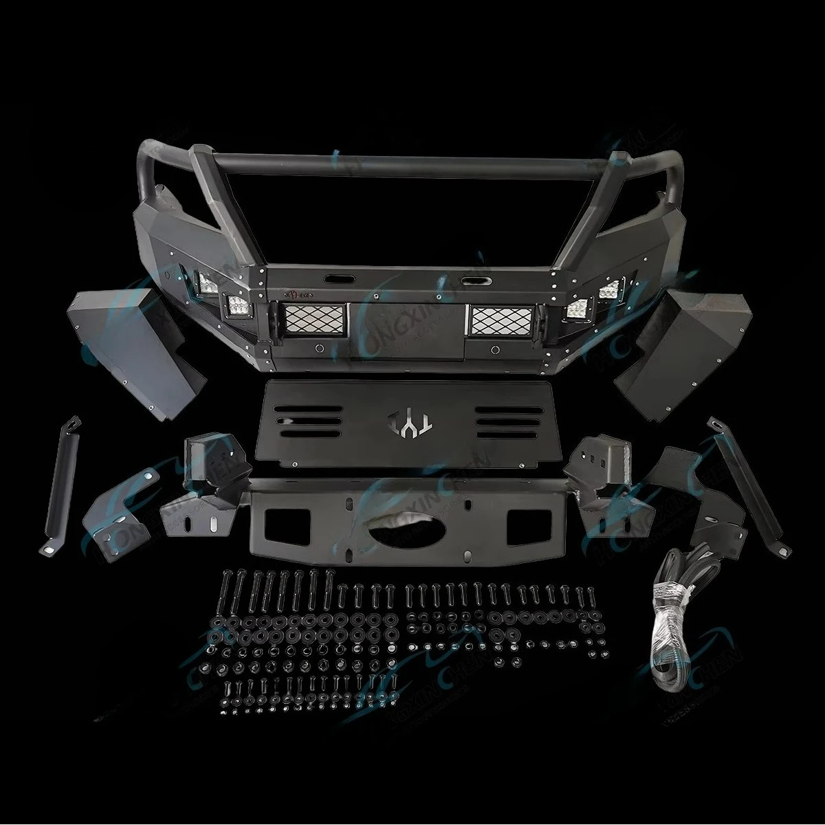 

Aluminum Alloy Front Car Bumper Tank 300 Bull Bar Navara Model Off-road Modified Exterior Accessoriescustom