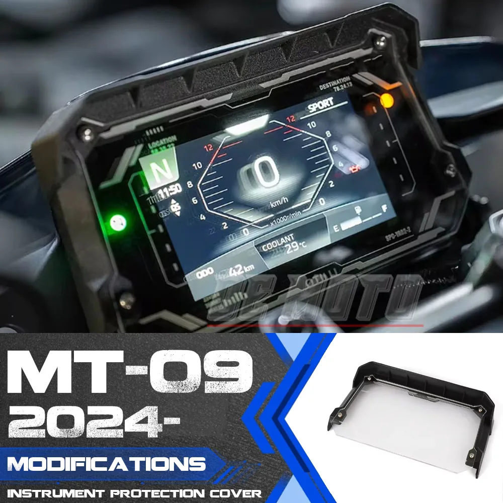 

MT09 2024 2025 Motorcycle Instrument Cover Speedometer Guard Case Gauge Odometer Tachometer protection For Yamaha MT-09 M T09