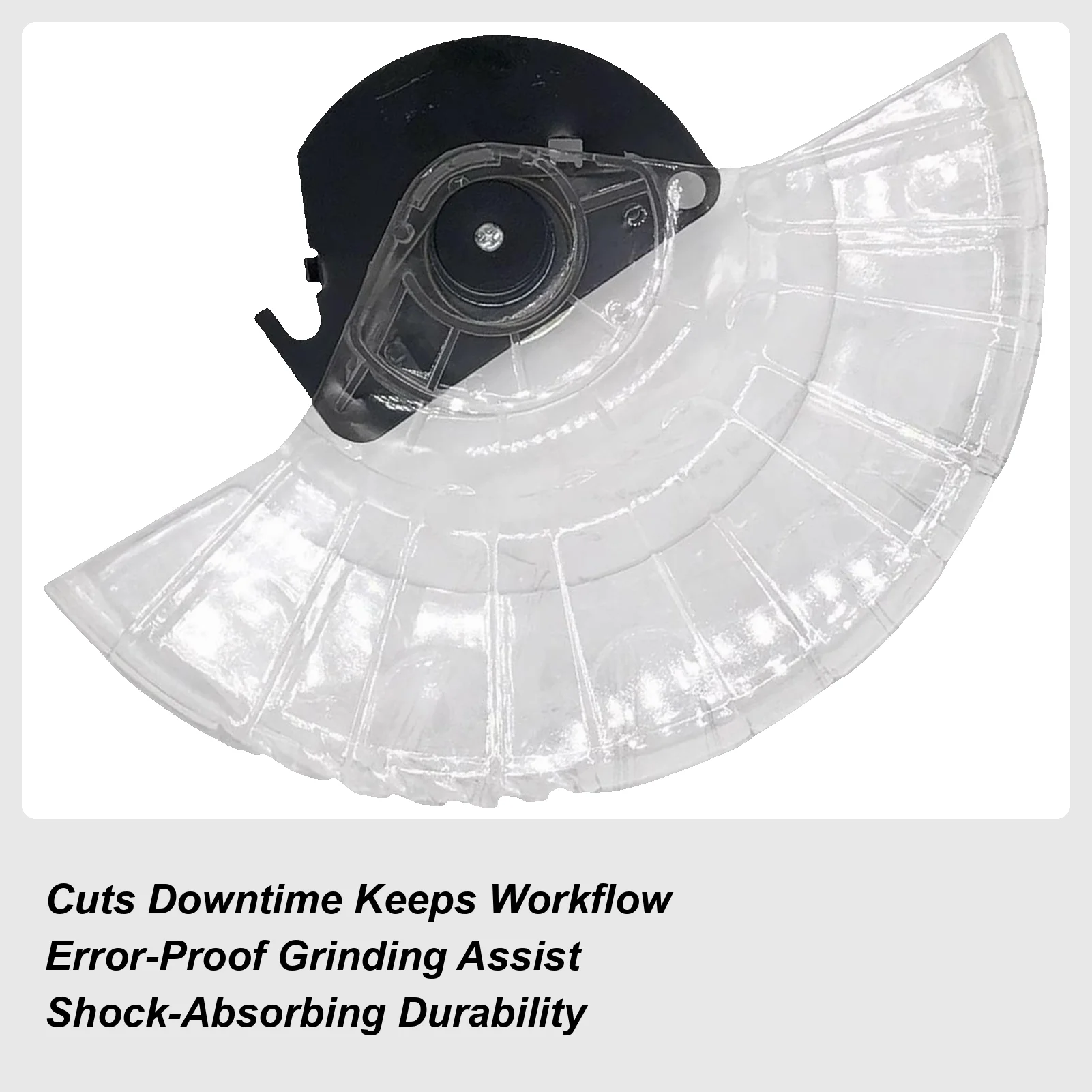 

Angle Grinder Wheel Guard Grinder Attachment 10-inch Transparent Hood Aluminum Saw Accessories For Woodworking Carpentry Wood