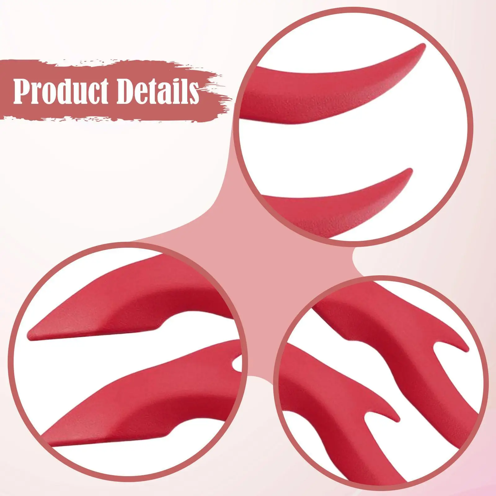 2x سقف السيارة التنين القرن تعديل ثلاثية الأبعاد السيارات سقف الديكور الإبداعية كول مقاوم للماء قطع غيار السيارات الخيال حلية عالمية #5