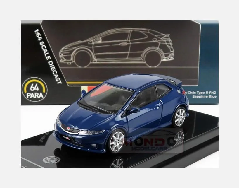 NOWOŚĆ 1/64 Civicc Type R FN2 Euro Alloy Cars 3-calowe modele firmy do kolekcjonowania prezentów