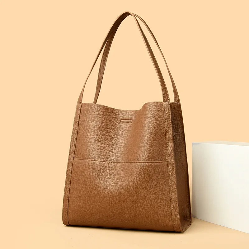 

Simple Commuting High-End Feel Versatile Large Capacity Single Shoulder Handbag Crossbody Tote Bag for Women