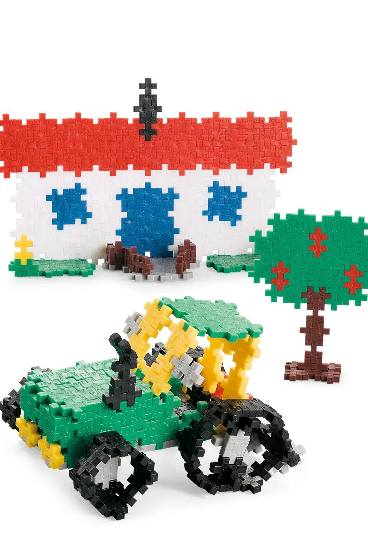 500 Pieces DIY Creative Building Blocks Bulk Plus Block Sets City Classic Bricks Assembly Educational Toys for Children