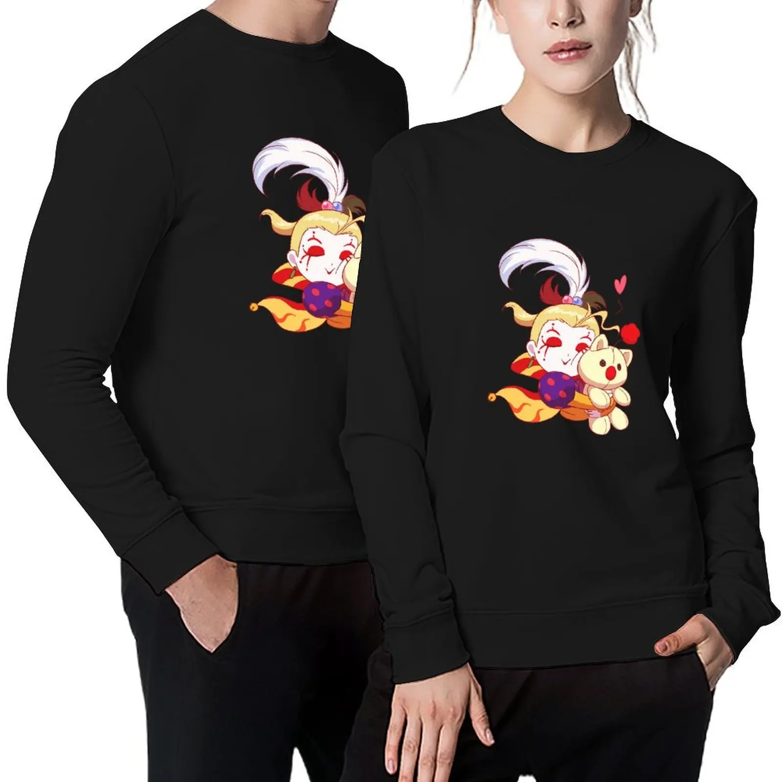 

Chibi Kefka Pullover men clothing japanese style clothes for men men clothes new sweatshirt