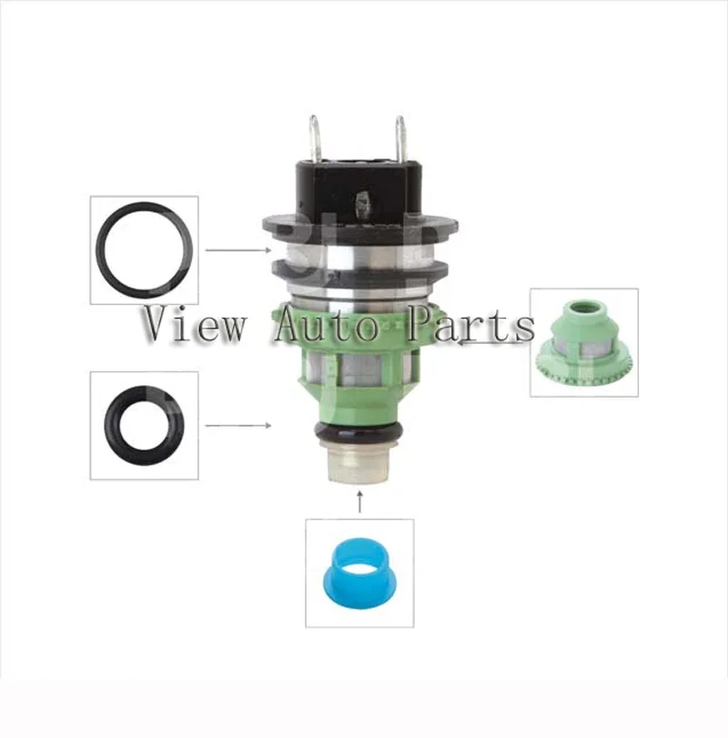 300 مجموعة لرينو OEM 0280150698 مجموعات إصلاح وخدمة الحاقن بما في ذلك مرشح Viton O-خواتم غطاء بلاستيكي VD-RK-0037 #1