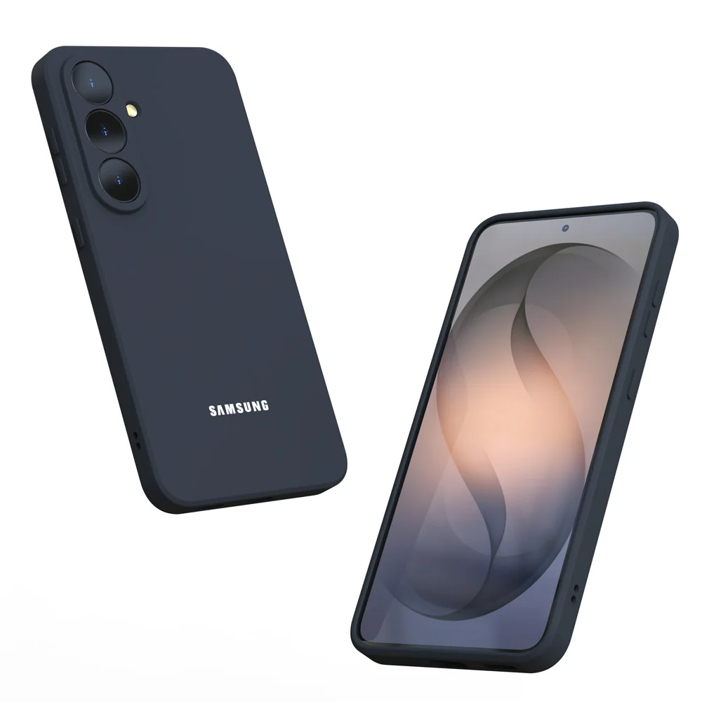 Für Samsung Galaxy S26 S25 S24 S23 Ultra Plus FE A57 A37 A17 A56 A36 A16 A55 A35 A15 Hülle Flüssiges Silikon Handy-Rückseiten-Cover Funda
