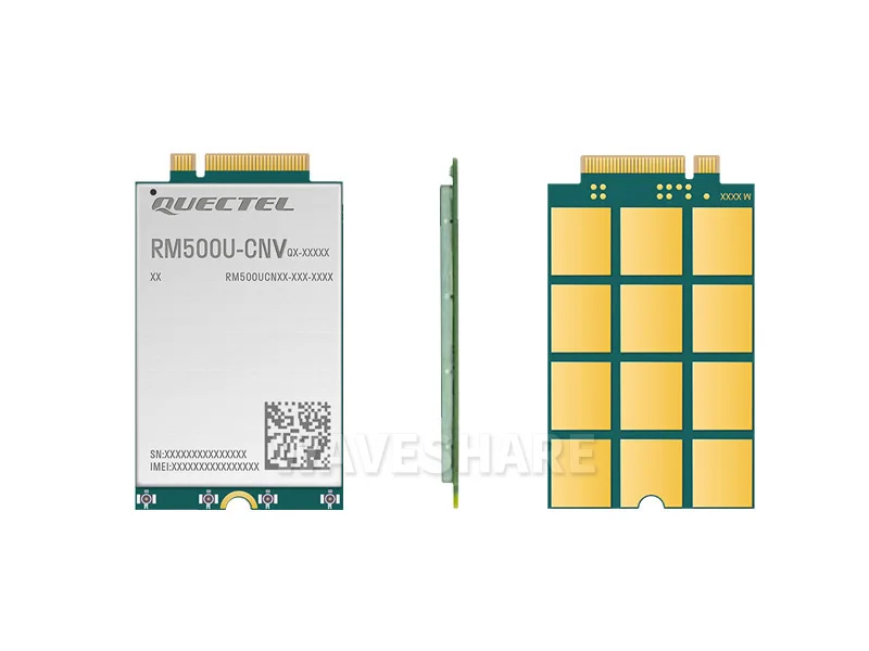 RM500U-CNV,Quectel RM50x Series 5G Sub-6 GHz Module, M.2 Form Factor