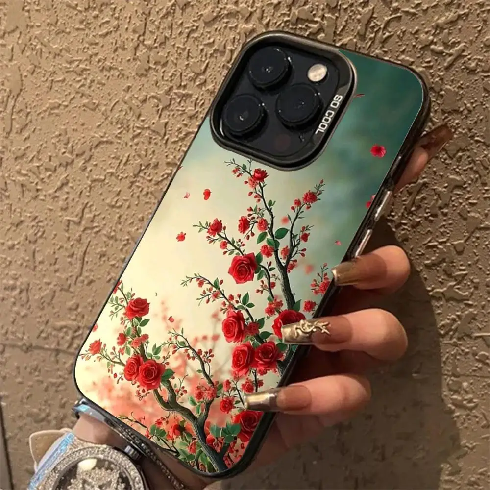 

Beautiful flowers Phone Case phone box for iPhone 16 Pro 15 Pro 14 13 12 11 XS 14 PRO MAX 16 plus 14Pro 12pro Soft Shell
