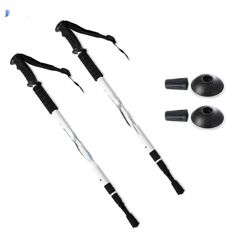 Outdoor Anti Shock Nordic Walking Sticks Ultra-light In Stock outdoor travel hiking adjustable portable walking