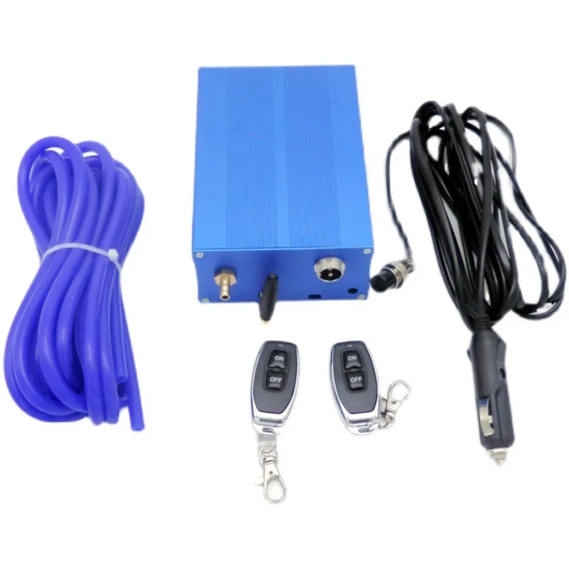 

Car Exhaust Pipe Valve Modified Sports Car Sound Wave Controller Box Remote Control Vacuum Pump Pneumatic Electronic Switch Set