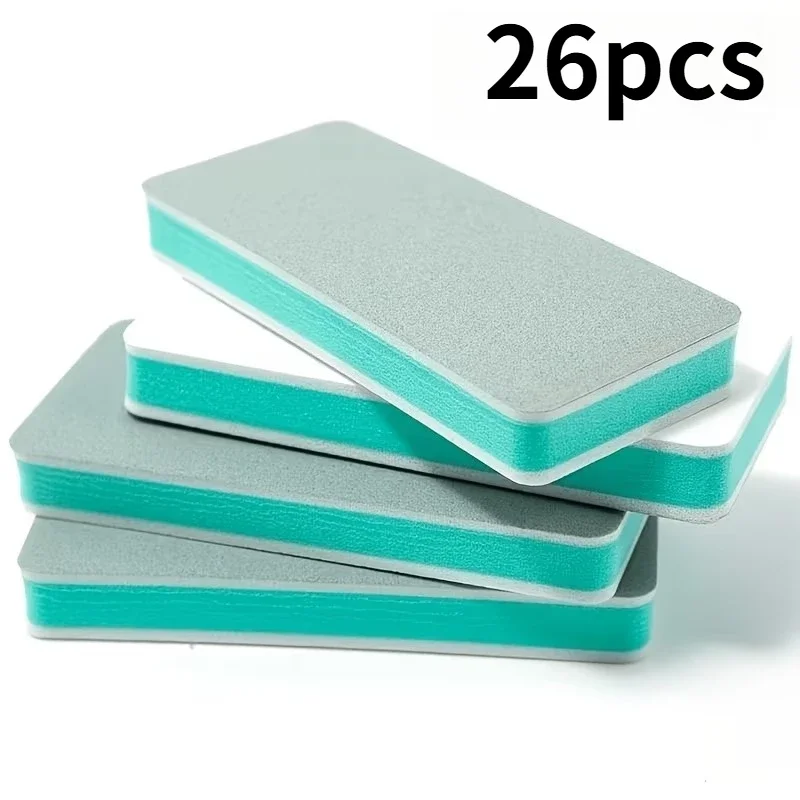 26pcs Glass Limescale Eraser Set - Powerful Limescale, Water Stain, and Water Mark Remover for Bathroom Mirrors, Shower Rooms