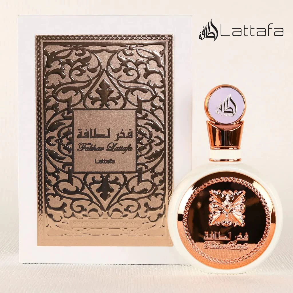 

Lattafa Fakhar - Floral, Fruity Fresh, Sweet - Eau de Parfum Long-Lasting Fragrance for Women, 3.40 Ounce / 100 ml