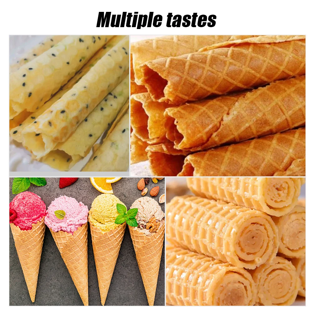 Waffles for The Baking Pan Cake Ice Cream Cone Maker Bakeware Egg Roll Baking Pan Non-Stick Omelet Mold