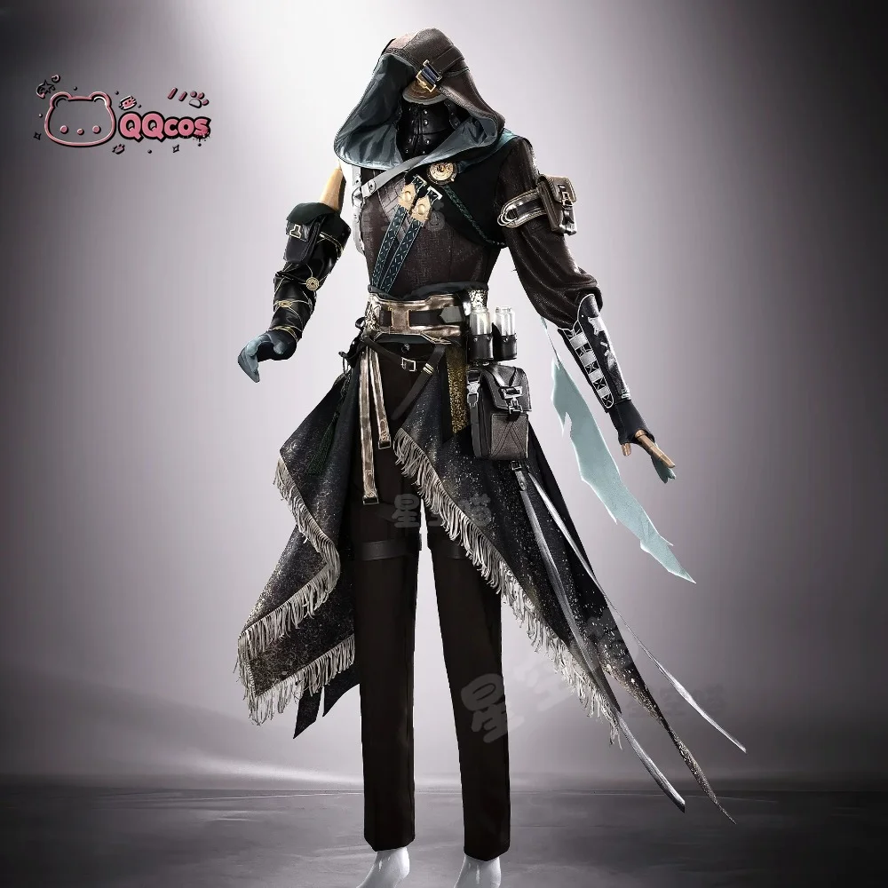 Jingran Game Cosplay-Serie: Wuthering Waves Jingran Cosplay Hochwertiges Lederkostüm mit Zubehör Komplettset QQcos