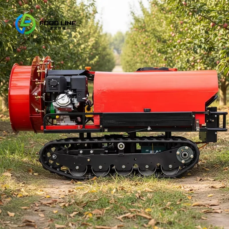 customized  powered crawler mist blower sprayer easy maintenance bulk order discount for farm pest control