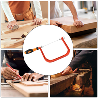 Exquisite-6 Inch Coping Saw Hand Saw, Fret Saw Coping Frame And Extra 20 Pcs Replacement Blades Set For Wood,Plastic, Rubber, Ec