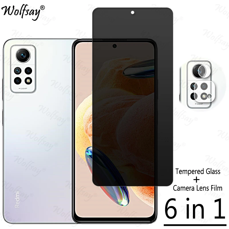 Privacy Screen Protector For Redmi Note 12 Pro 4G Glass Redmi Note 12 Pro Plus 5G Camera Glass For Redmi Note 12 Pro 4G Glass