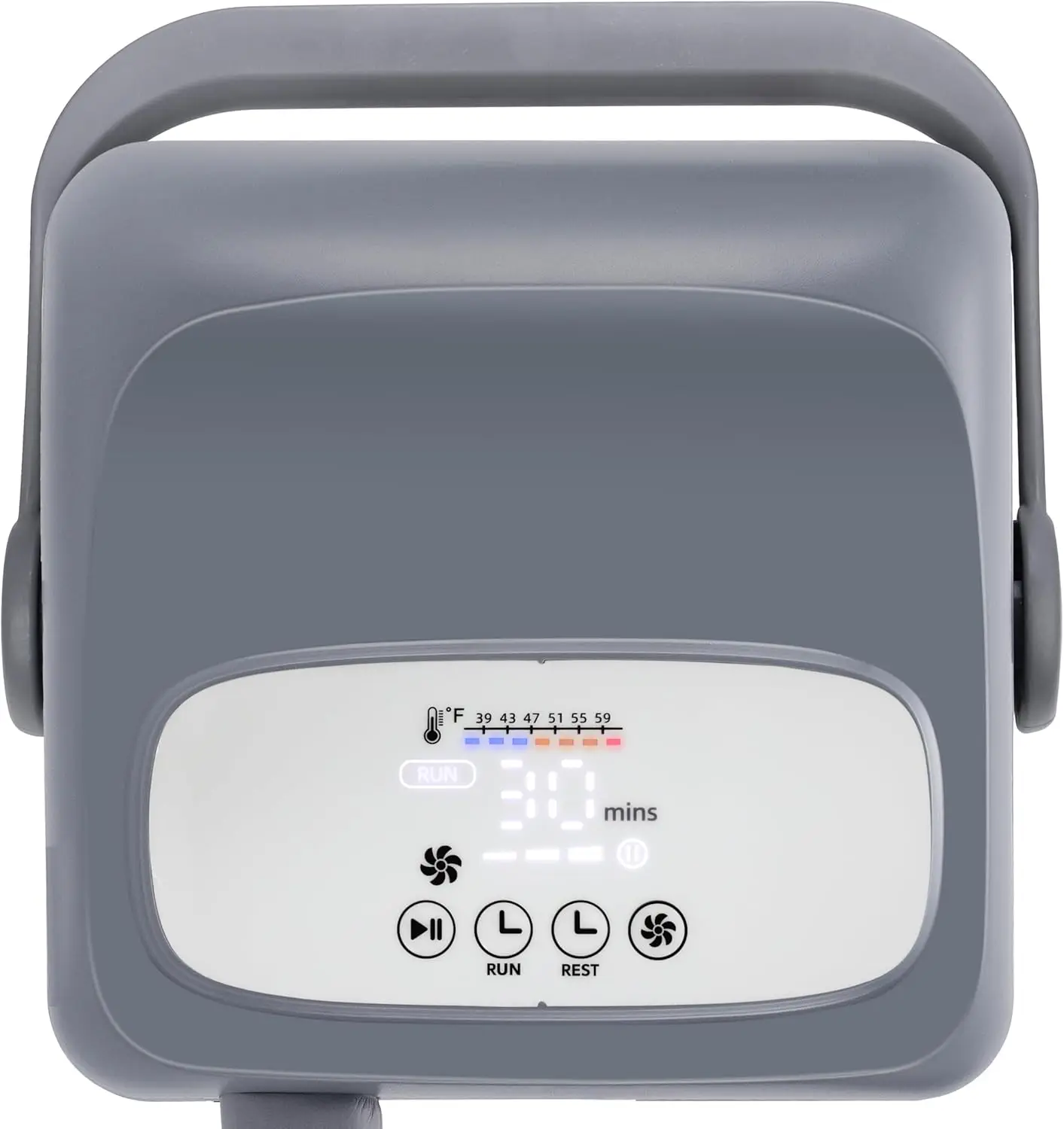 Programmable Ice Therapy Machine with Extra Large Pad for Knee or Hip, Post-Surgery Continuous Cryotherapy Cold Pack