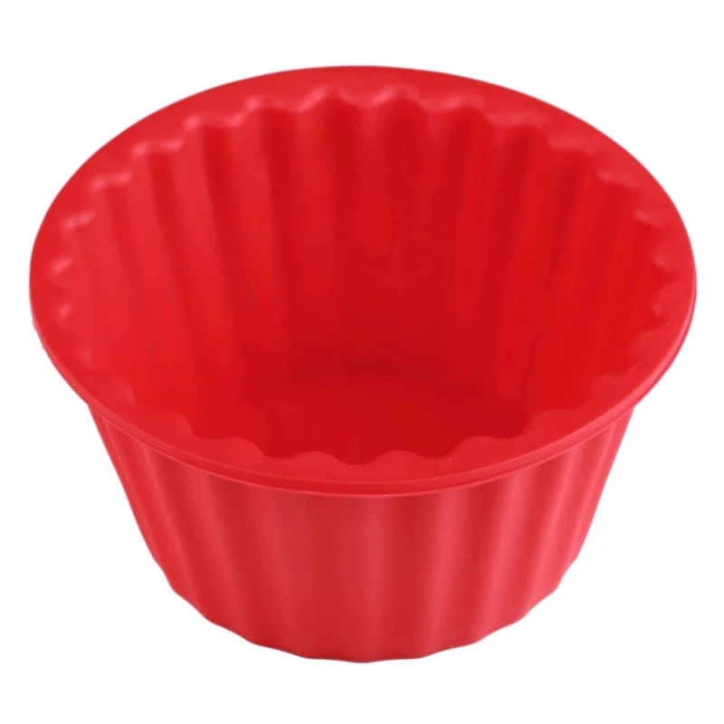 Set Silicone Giant Cupcake Mold Non-Stick Big Top Cake Silicone Mould Idea For Easy Decorating Cake Bake Tools