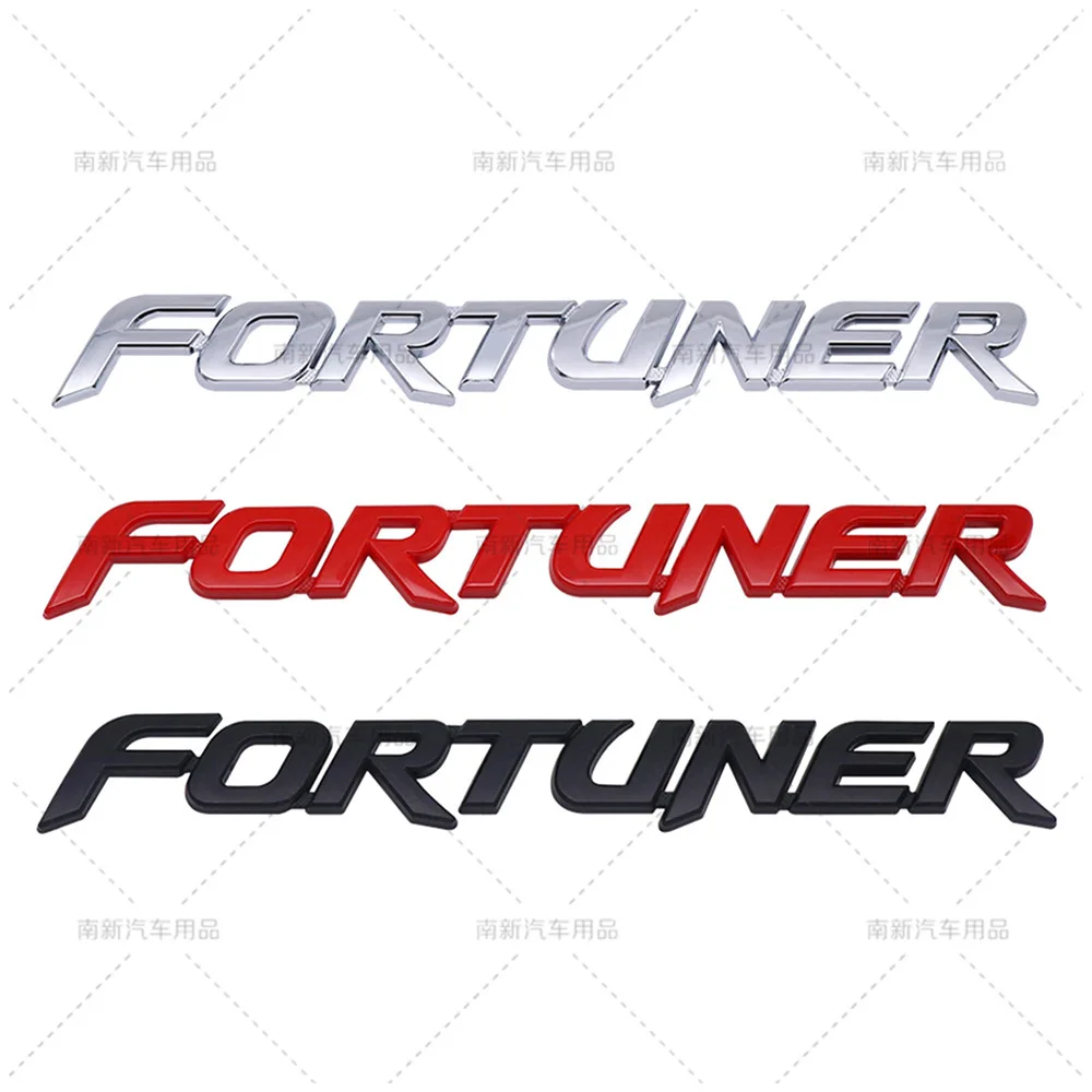 Suitable for Toyota Runners, Crossers, and FORTUNER modified vehicle body labeling with rear badge car sticker emblem