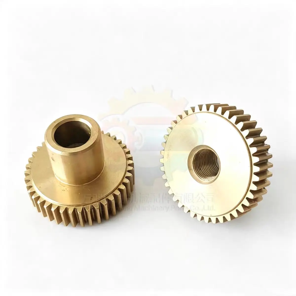 40 Teeth Oblique Pull Copper Gear Twisting Plate Copper Gear Printing Spare Parts For Roland 700 Offset Press