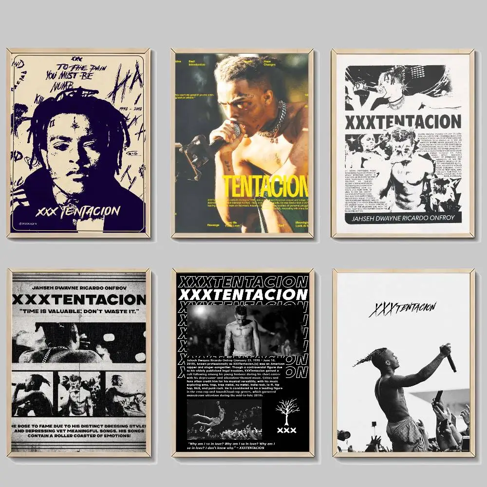 Singer XXXTentacions 17    Whitepaper Poster Waterproof Pape