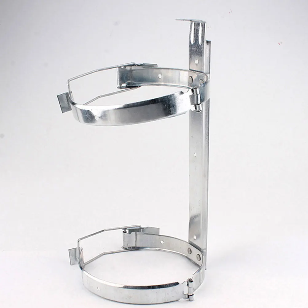 

2pcs Iron Extinguisher Mount Sturdy Holder Home Office Extinguisher Wall Holder Vehicle Storage Stand