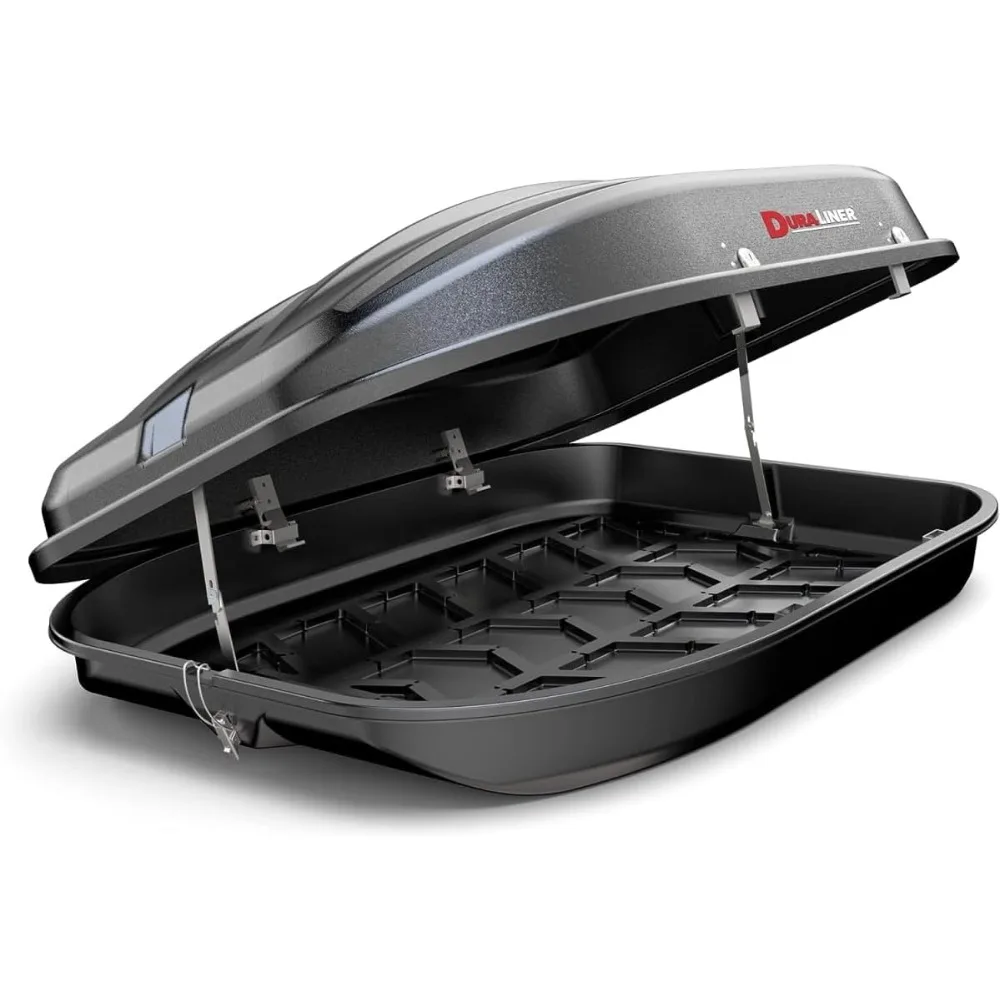 

Rooftop Cargo Carrier for Cars/Trucks/SUV's - Waterproof Hard Shell Roof Top Mount Storage Easy Installation - 10 Cubic Ft