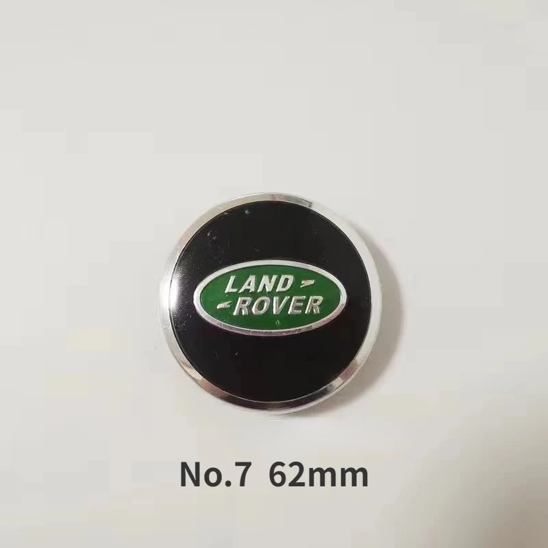 4 قطعة 62 مللي متر عجلة مركز محور قبعات غطاء شعار شعار لاند روفر رينج روفر LR2 LR3 LR4 رينج الرياضة تركيبات الديكور #5
