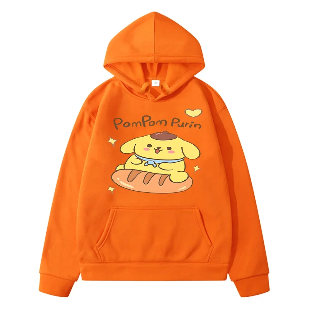 Pom Pom Purin Cinnamon Dog Hoodie Children\'s Graffiti Clothing Girl\'s Clothing Boy\'s Long Sleeve Fall Cartoon Sweatshirts Tops