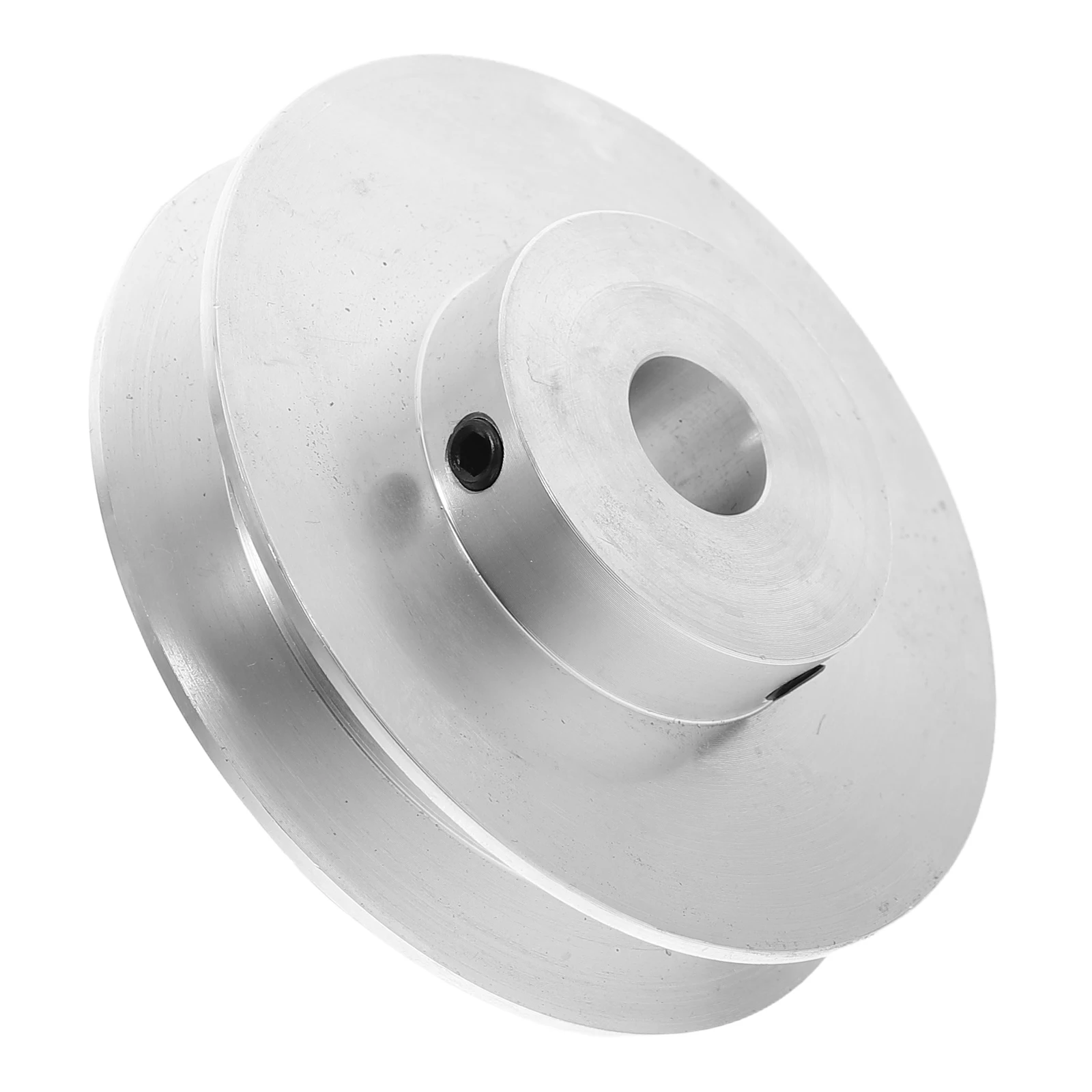 

Triangle Pulley Belt Assembly Drum Groove Small Drive Tensioner Transmission Silver Wheels Aluminum Longlasting