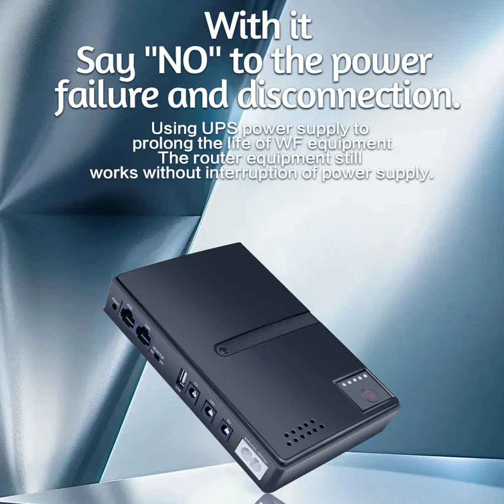 نسخة احتياطية لشاشة القط البصرية ، هاتف خلوي مزود بالطاقة غير المنقطعة ، شاحن تيار مستمر UPS ، DC1018P ، 5V ، 9V ، 12V ، mAh