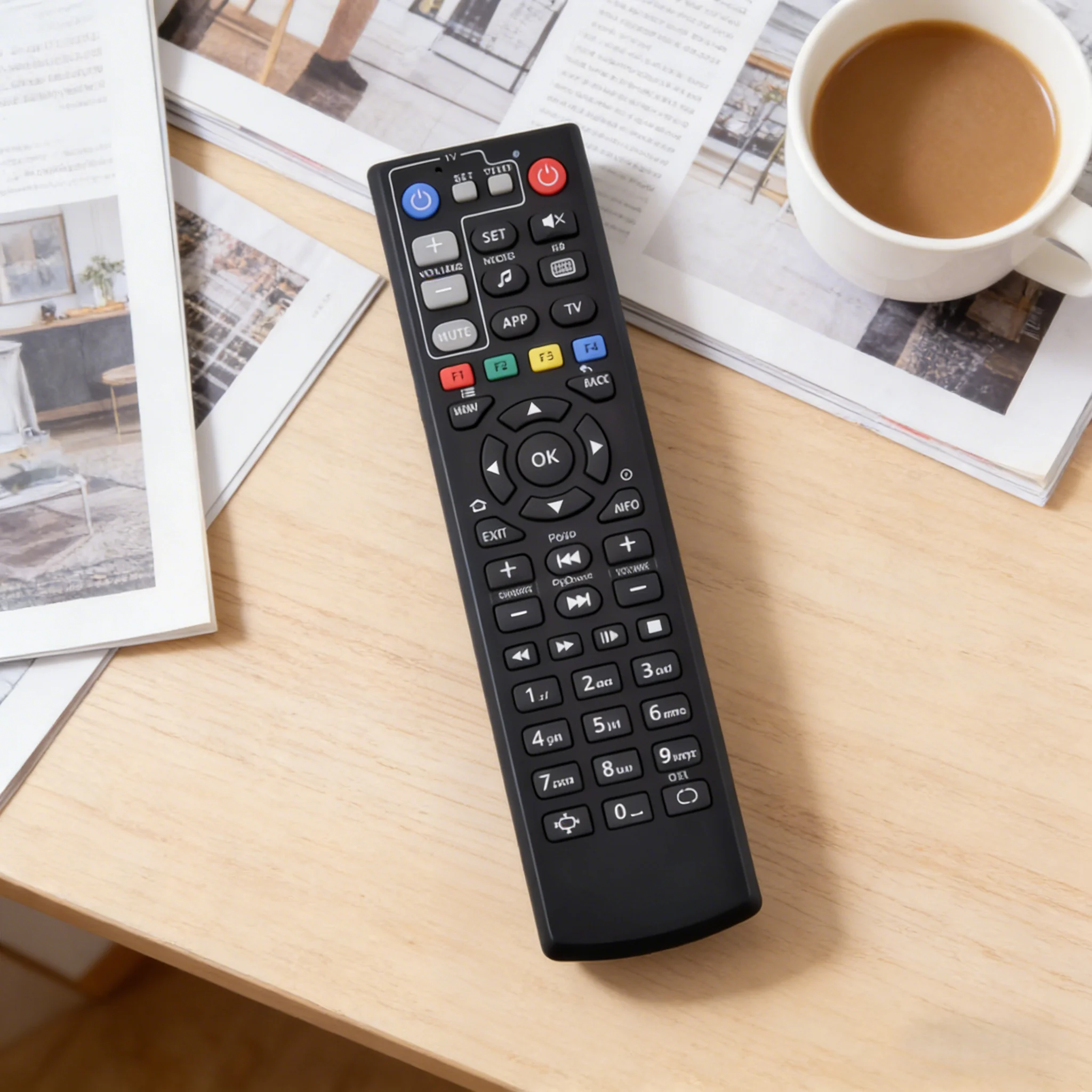 

Universal IR Remote Control for Linux IPTV Set Top Box Replacement R Compatible with MAG250 MAG254 MAG255 MAG256 MAG257 MAG275