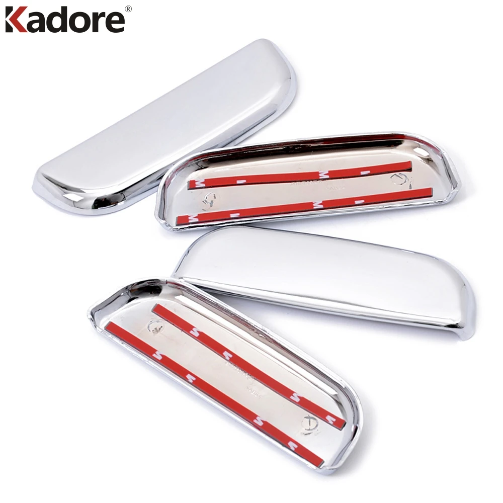 For Suzuki Alto 2009 2010 2011 ABS Chrome Door Handle Catch Cover Trim Car Styling Auto Exterior Decoration Accessories