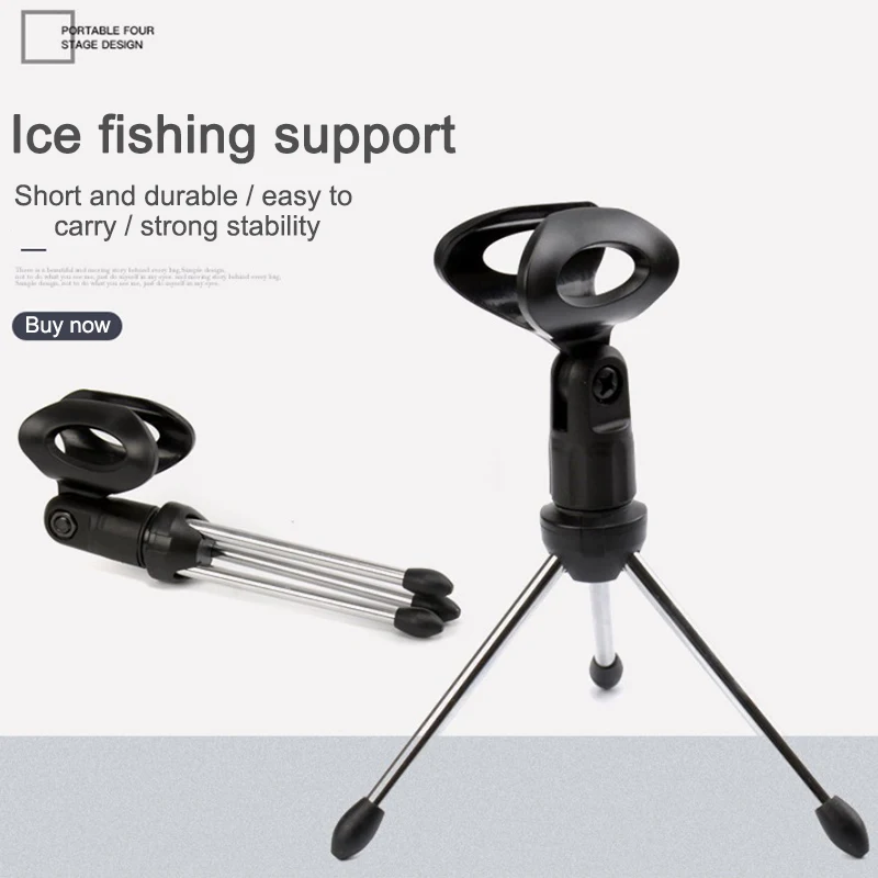 ขาตั้งไมโครโฟน2/5ชิ้นขาตั้งกล้องแบบสามขาสำหรับตั้งโต๊ะโต๊ะแบบพกพาขนาดเล็กปรับได้ขาตั้งไมค์คลิปที่ยึดน้ำหนักเบา