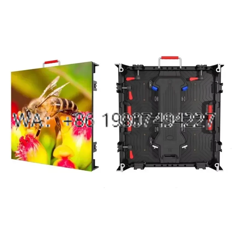 High Refresh Rate P3.91 Full Color LED Display Screen with 500x500mm and 500x1000mm Cabinet Size