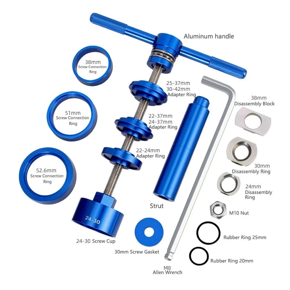 Professional Bicycle Bottom Bracket Install Removal Tool  Bottom Bracket Installation disassemble For BB386/BB30/BB91/BB92/PF30