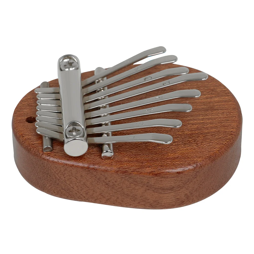 

African Kalimba Piano Thumb Instrument 8 Keys Portable Mini Finger Piano for Kids Christmas Gifts Musical Beginners