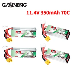 Bateria Lipo GNB 3S 11.4V 350mah 70C/140C dla BETAFPV Beta75X 3S Beta65X 2S Whoop drony części z wtyczką XT30 bateria 11.4V