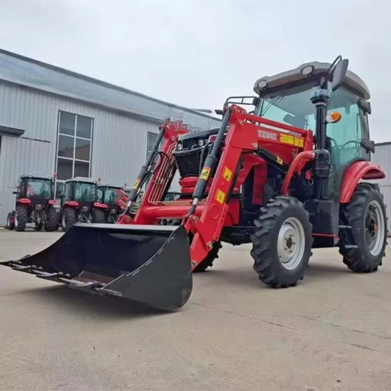 China Tractor 50HP 60HP 70HP 90HP 4WD Agricultural Machine Farm Tractor