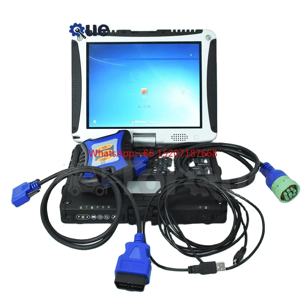 

CF19 laptop For NEXIQ3 USB LINK 3 Vehicle Diagnostic Truck Diag Diesel J1939 DPA5 USB N3 Diesel scanner tool