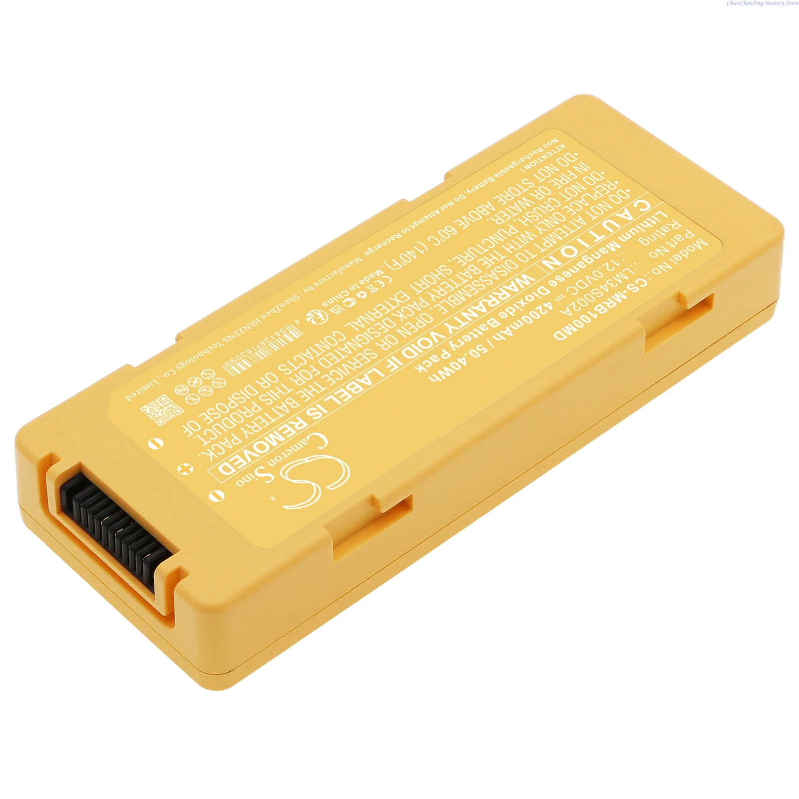 Cameron sino 12.0v 4200mah bateria médica lm34s002a para mindray beneheart c1 totalmente automático, c1, c2, s1, s2 + ferramenta